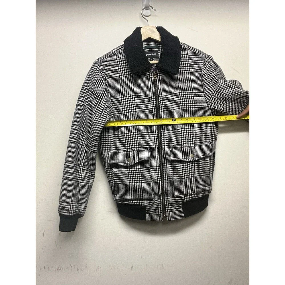 Bonobos Plaid Flight Jacket
